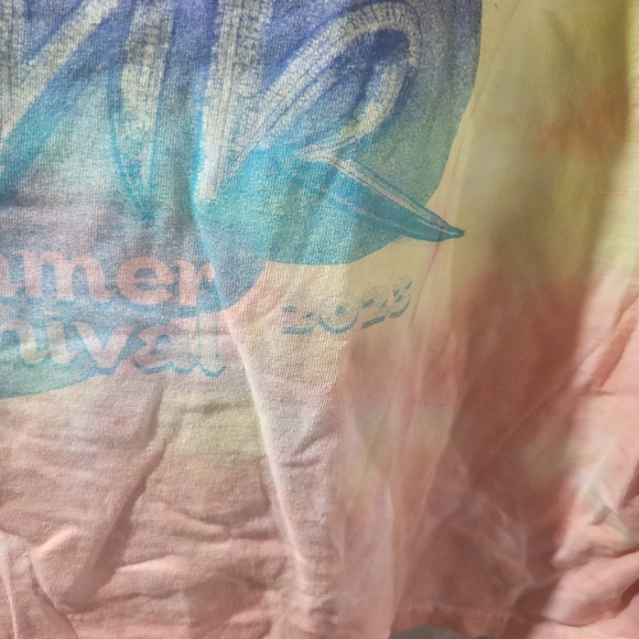 Pink Summer Carnival Tour 2023 Tie Dye Mens Shirt Size XL - Picture 3 of 6